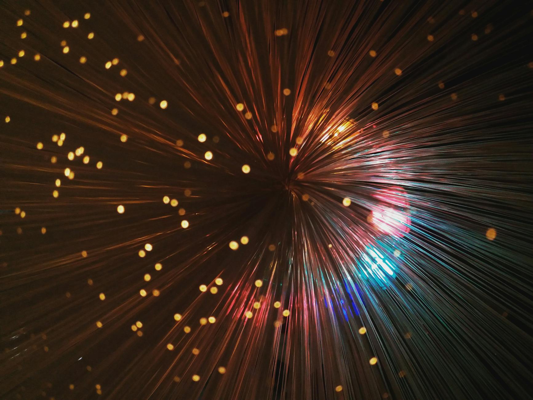 Quantum teleportation over an optical fiber cable which is already carrying Internet traffic.